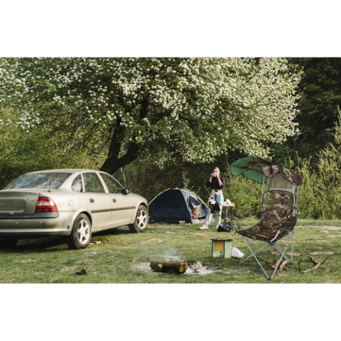 Складне рибальське крісло камуфляж Панама Trizand 