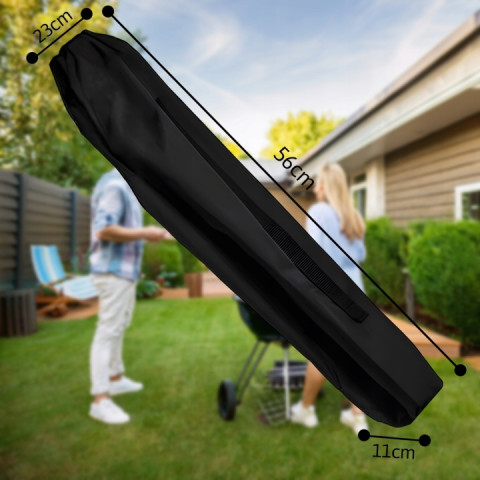 Складной пластиковый стол прямоугольный Maxsell 95 x 55 x 50 см