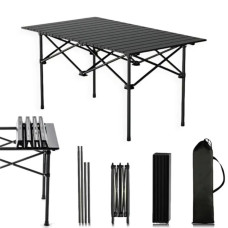  Складний пластиковий стіл прямокутний Maxsell 95 x 55 x 50 см