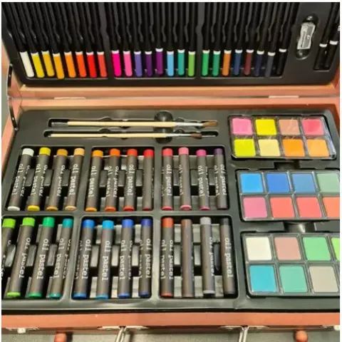 Набор для рисования 129 шт в чемодане Maaleo 21644