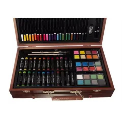Набор для рисования 129 шт в чемодане Maaleo 21644