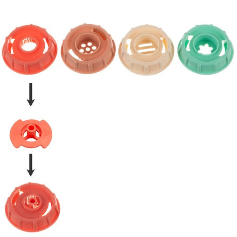 Набір для творчості Kruzzel 22526 пластикова масса