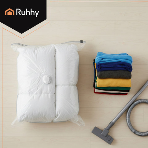 Набор вакуумных пакетов 50х70 см 10 шт. Ruhhy 21946