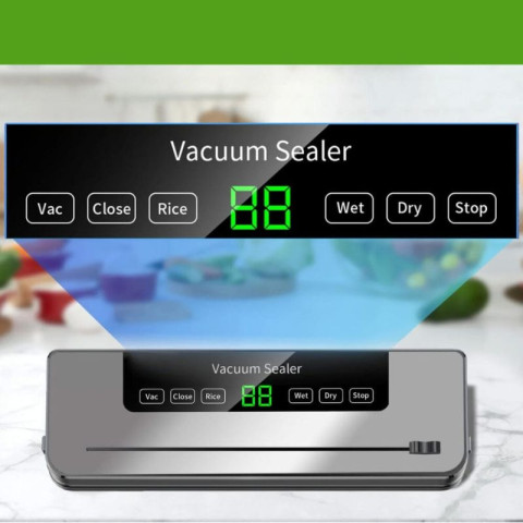 Вакуумний пакувальник Vacuum sealer V72-60 з набором пакетів XXL 10шт