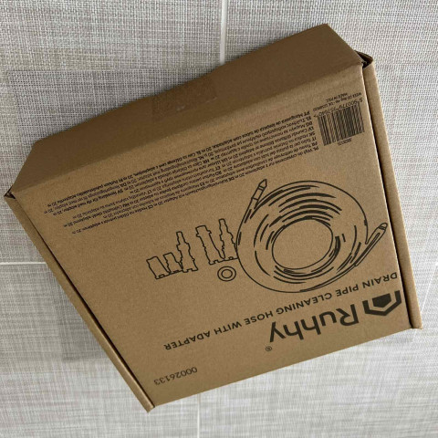 Каналізаційний шланг для очищення труб 20 м. RUHHY 26133