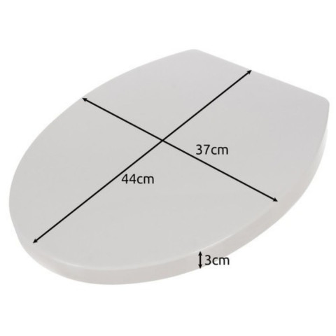 Кришка-сидіння для унітазу з доводчиком Ruhhy 24547