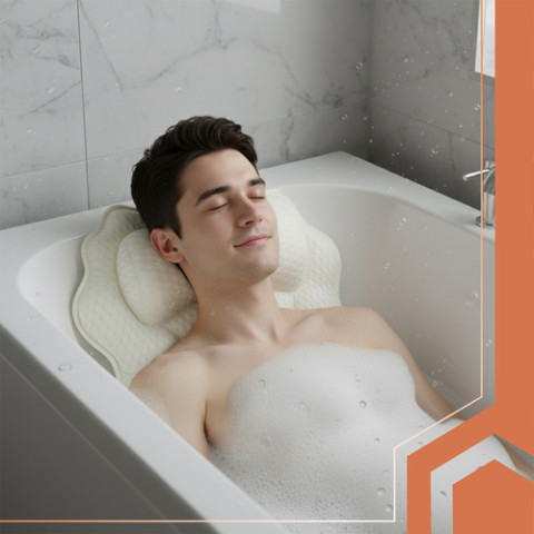 Розслаблююча подушка для ванни Ruhhy 27050