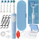 Електрична зубна щітка Oral-B Vitality PRO D103 Protect X Clean Blue з насадками і футляром