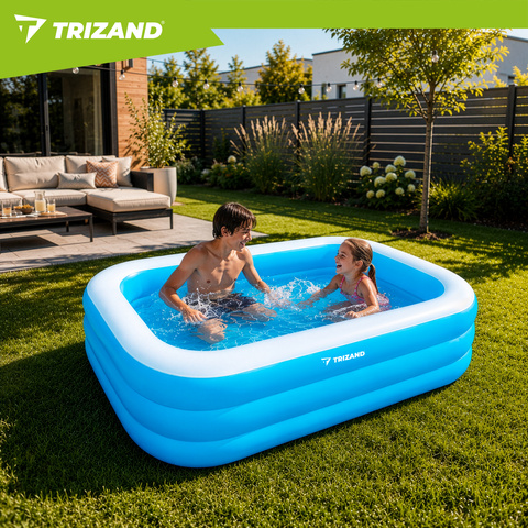 Надувной бассейн Trizand 185x130x50 см