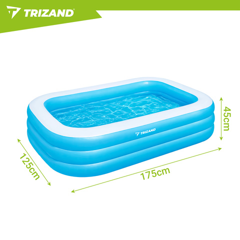 Надувной бассейн Trizand 185x130x50 см