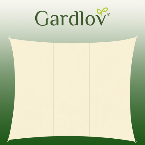 Тент от солнца 4х3м Gardlov 23144 бежевый