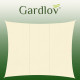Тент от солнца 4х3м Gardlov 23144 бежевый