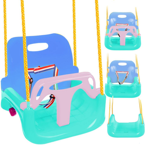 Детские качели 3 в 1 SWING-STER-PASTEL