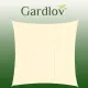 Тент парус от солнца 3,6х3,6м Gardlov 23165 бежевый