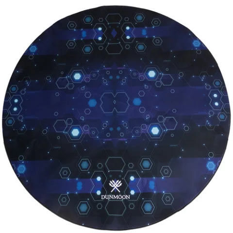 Игровой коврик под стул круглый Dunmoon 25956